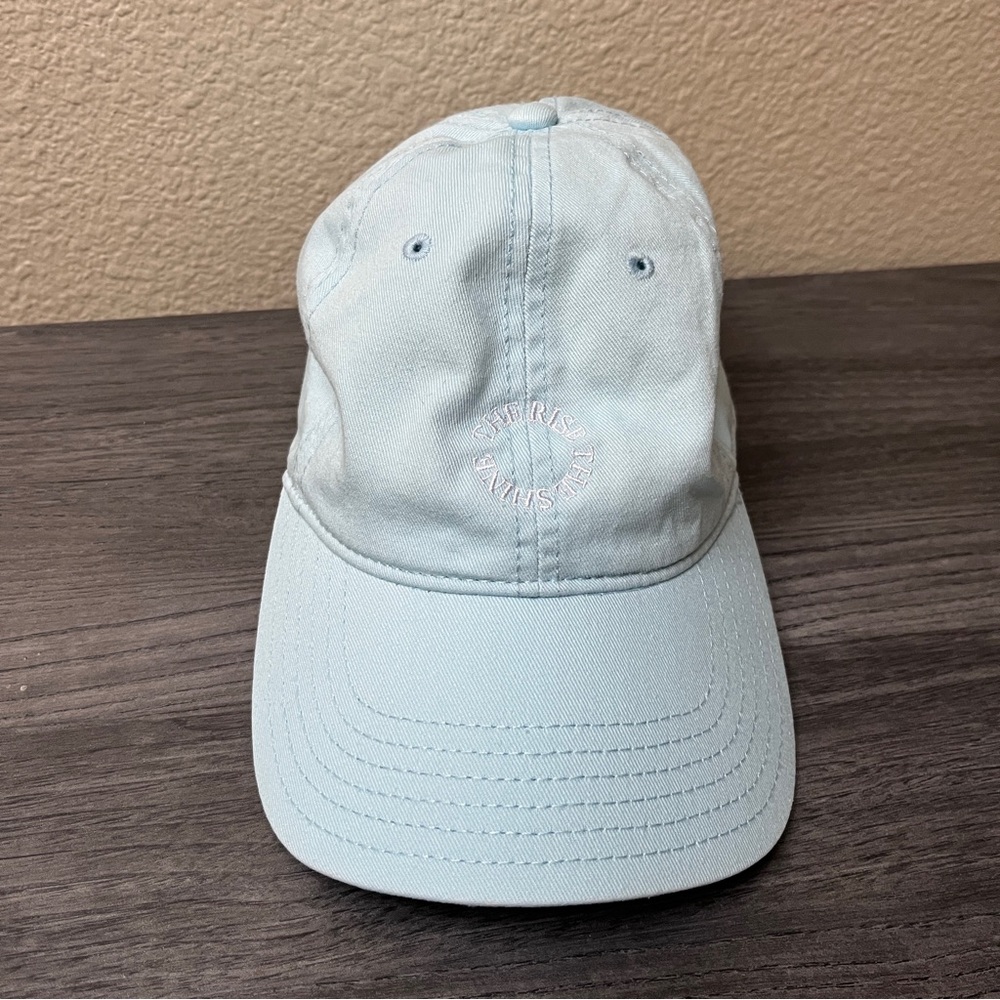 Vuori Pastel Blue The Rise The Shine Embroidered Logo Baseball Cap
